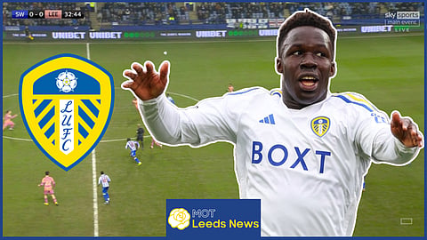 Wilfried Gnonto started for Leeds United at Hillsborough. Credit: Sky Sports