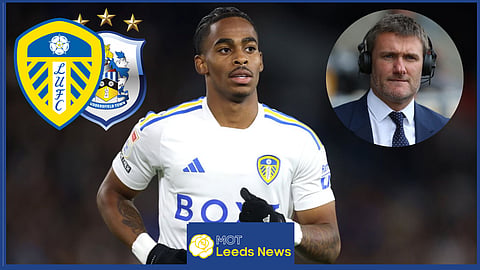 Andy Hinchcliffe slams Jonathan Hogg for a challenge on Leeds United ace Crysencio Summerville