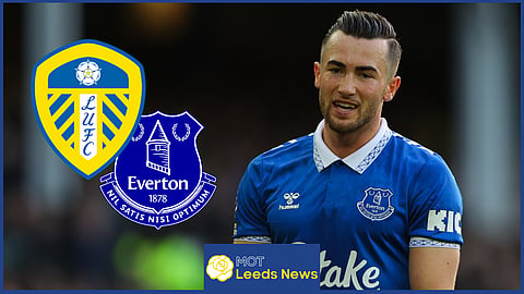 Jack Harrison spent 2023/24 on loan at Everton from Leeds United