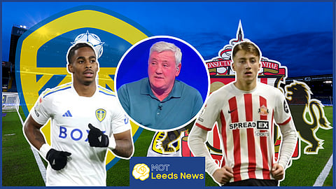 Steve Bruce reacts to performances of Cysencio Summerville and Jack Clarke in Leeds United v Sunderland