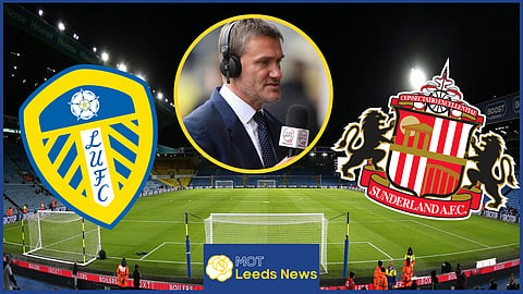 Andy Hinchcliffe commentated on the Leeds United v Sunderland game for Sky Sports