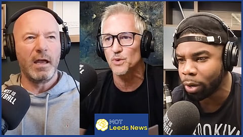 Gary Lineker Alan Shearer and Micah Richards offered their verdict on Leeds United.
Credit: The Rest Is Football on YouTube