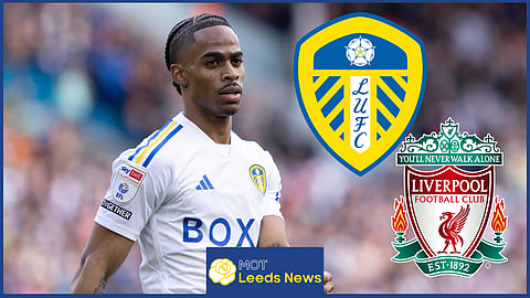 Leeds United star Crysencio Summerville has been linked to Liverpool
