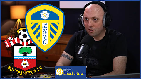 Phil Hay shares Leeds United v Southampton verdict. Credit: The Square Ball podcast via YouTube