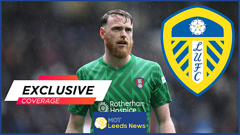 Leeds United have been linked with a summer transfer move for Rotherham United goalkeeper Viktor Johansson