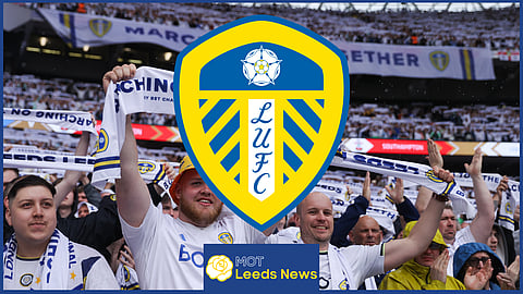 Leeds United fans at Wembley