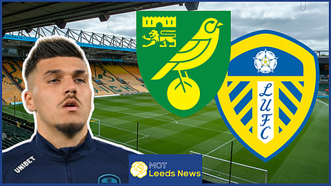 Joel Piroe struggled for Leeds United v Norwich City