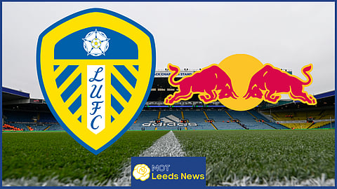 Red Bull are the primary shirt sponsors for Leeds United