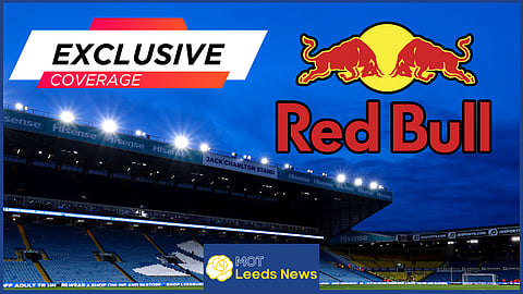 Leeds United are now sponsored by Red Bull