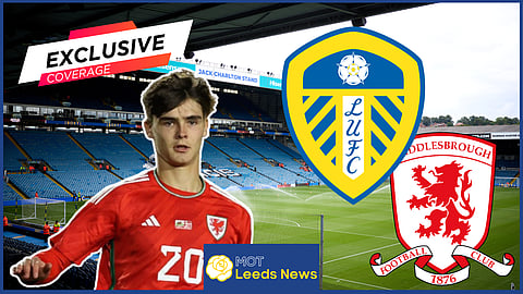 Charlie Crew debut decision to be made ahead of Leeds United v Middlesbrough