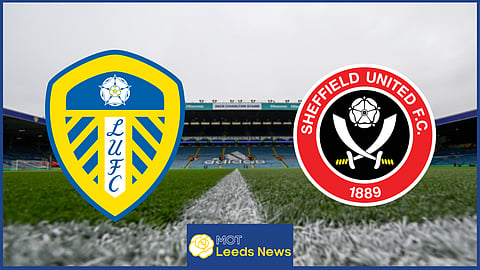 Leeds United faced Sheffield United at Elland Road
