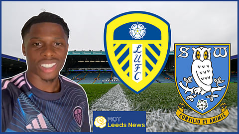 Largie Ramazani eligibility update shared ahead of Leeds United v Sheffield Wednesday. Credit: Official Leeds United X account