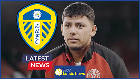 Leeds United were linked to a Gustavo Hamer move - Credit Sheffield United via YouTube