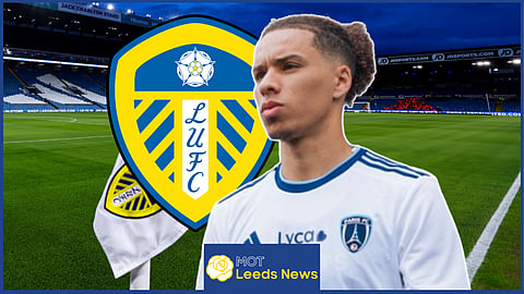 Leeds United have been linked to signing Ilan Kebbal from Paris FC - Credit Santi Aouna via X