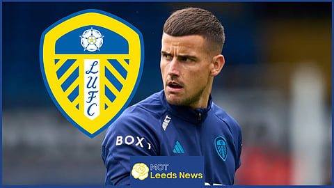 Leeds United keeper Karl Darlow is behind Illan Meslier at Elland Road