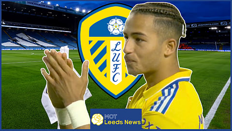 Mateo Joseph has become a Leeds United starter this season - Credit Sky Sports via X