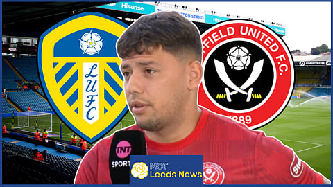 Leeds United made a bid to Sheffield United for Gustavo Hamer - Credit TNT Sports