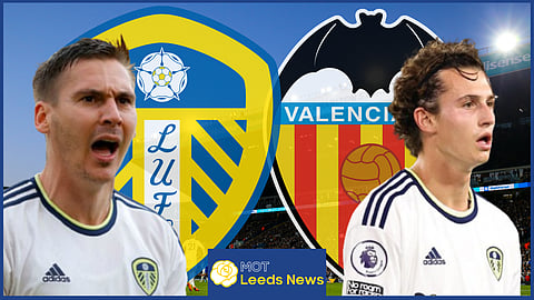 Leeds United fans boo Wober and Aaronson v Valencia