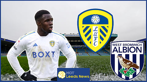 Wilfried Gnonto spotted clashing with West Brom staff in Leeds United clash