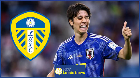Leeds United and Japan midfielder Ao Tanaka