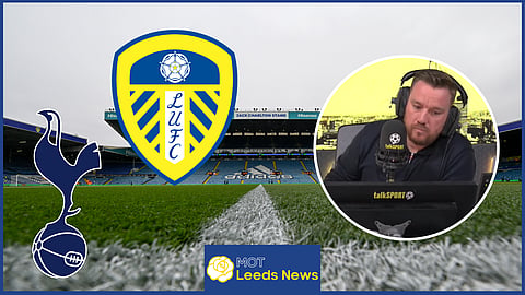 Jamie O'Hara embarrassed over Leeds United, Tottenham transfer verdict. Credit: talkSPORT via YouTube