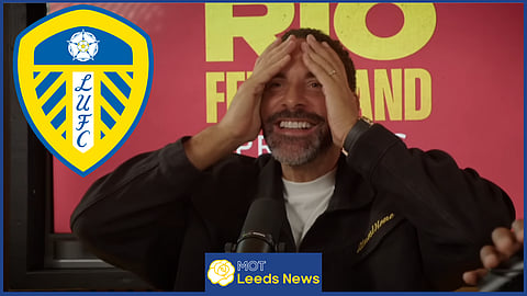 Rio Ferdinand couldn't believe what Jermaine Pennant said about Leeds United. (Credit: Rio Ferdinand Presents)