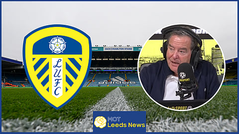 Jeff Stelling stunned by Leeds United fan admission. Credit: talkSPORT