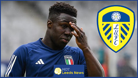 Wilfried Gnonto, Leeds United and Italy U21s forward. Credit: Imago