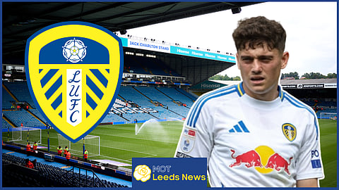 Leeds United winger, Dan James. Credit: Imago