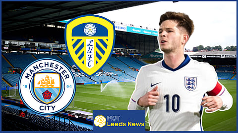 Leeds United have been backed to sign Manchester City's James McAtee. Credit: Imago