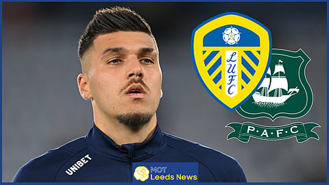 Joel Piroe got back in the goals for Leeds United against Plymouth Argyle