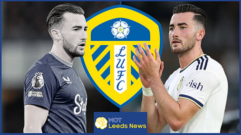 Jack Harrison is on loan at Everton from Leeds United (credit: Imago)