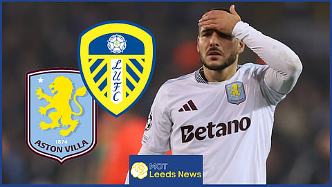 Leeds United have been linked with Aston Villa star Emi Buendia. Credit: Imago