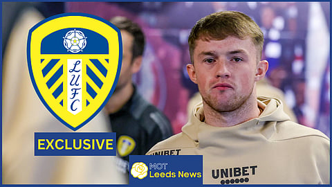 Joe Gelhardt wants a loan move away from Leeds United. Credit: Imago