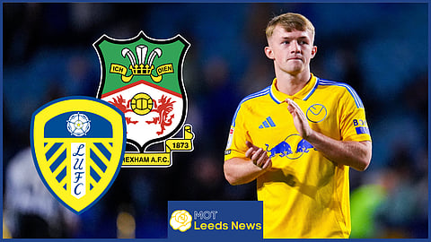 Wrexham have been tipped to move for Leeds United striker Joe Gelhardt. Credit: Imago