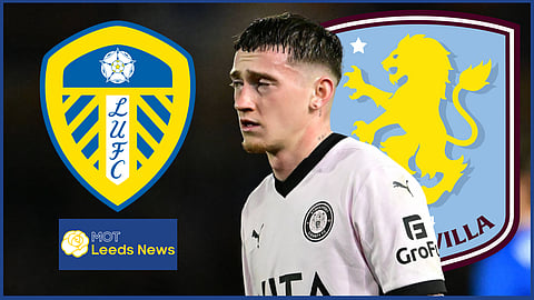 Leeds want to sign Louie Barry from Aston Villa (Credit: Imago)