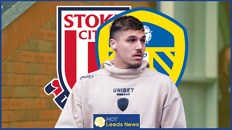 Joel Piroe started for Leeds United vs Stoke City
