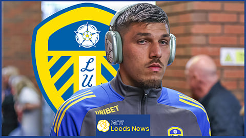 Leeds United forward Joel Piroe (credit: Imago)