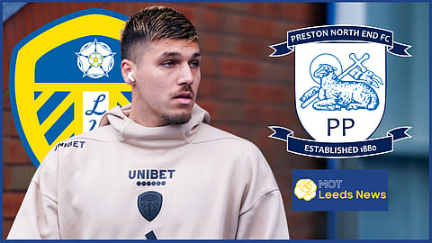 Joel Piroe decision has been made ahead of Preston v Leeds United. Credit: Imago