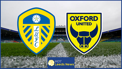 Leeds United took on Oxford United at Elland Road