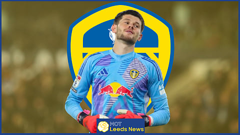 Illan Meslier is the number one at Leeds United. (Credit: Imago)