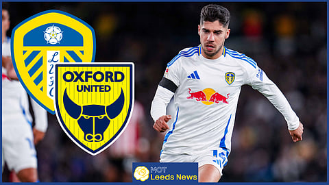Manor Soloman is in Leeds United starting XI against Oxford United (Credit: Imago)
