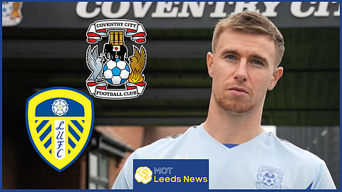 Leeds United are interested in Coventry City's Ben Sheaf. Credit: Coventry City YouTube
