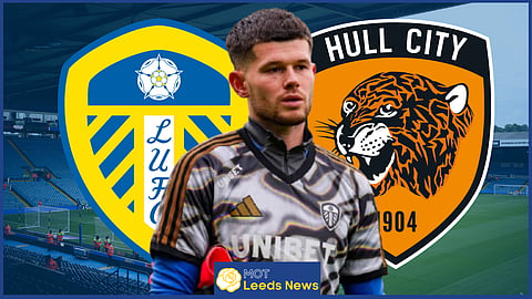 Illan Meslier called out in Leeds United draw v Hull City. (Credit - Imago)