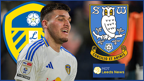 Joel Piroe returned to the Leeds United starting XI v Sheffield Wednesday (Credit: Imago)