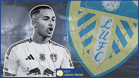Mateo Joseph has struggled to influence proceedings at Leeds United. (Credit: Imago)