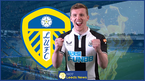 Leeds United want Matt Targett. (Credit - Imago/Newcastle United on YouTube)
