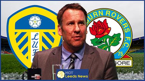 Paul Merson is worried about Leeds United after Blackburn Rovers draw.