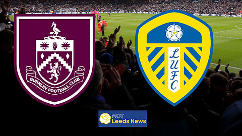 Burnley met Leeds United at Turf Moor