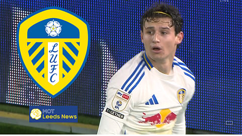 Brenden Aaronson criticised in Leeds v Norwich. (Credit: Sky Sports)